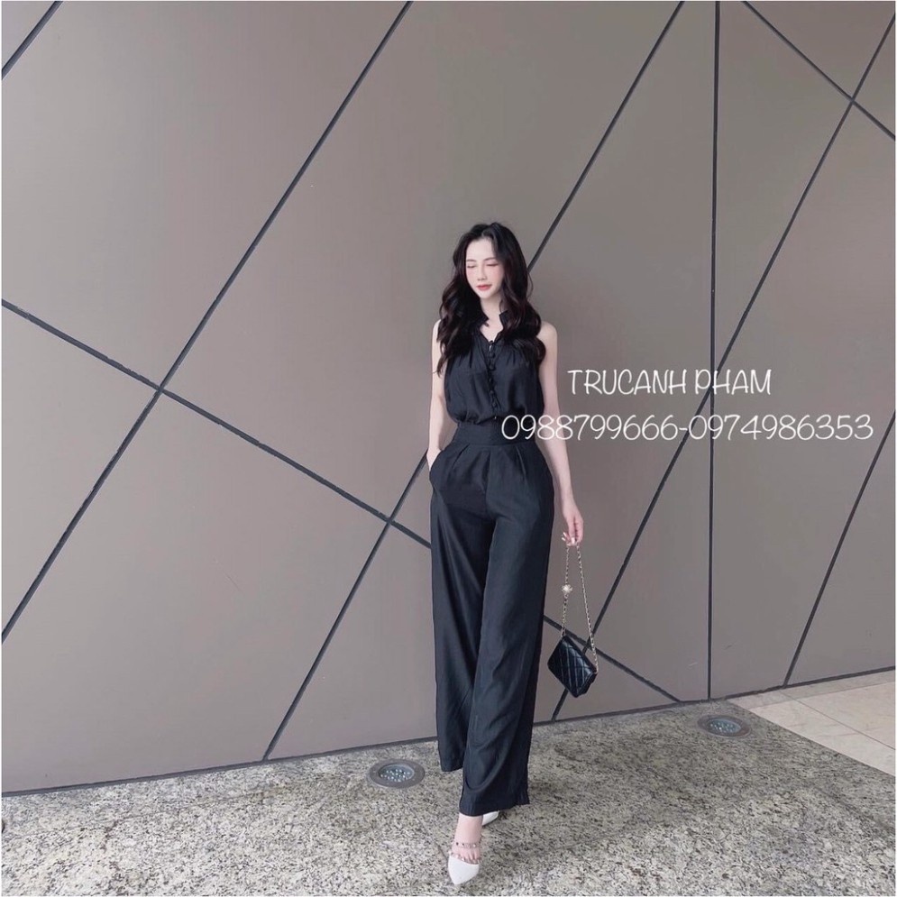bộ đũi nữ quần dài ống rộng tôn dáng 2 chi tiết quần suông ống rộng và áo đũi chất mềm thoáng mịn ulzzang xiao chất đẹp