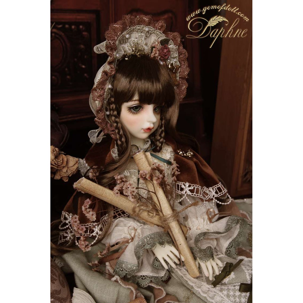 Búp bê bjd 1/4 spot gem noble doll 1/4 bjd daphne doll story chính hãng 1/4 d doll