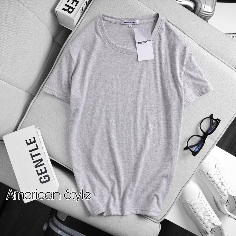 [Hàng Mới Về]Áo Phong Nam Nữ Trắng Đen Thun Cotton American Style Thời Trang Cao Cấp Rất Đẹp | BigBuy360 - bigbuy360.vn