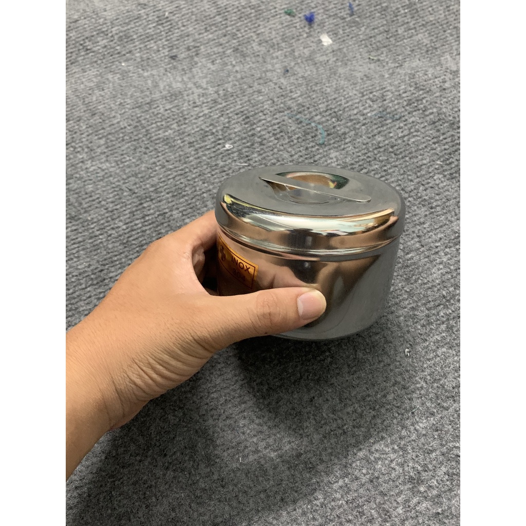 Hộp đựng bông cồn Inox Hào Quang