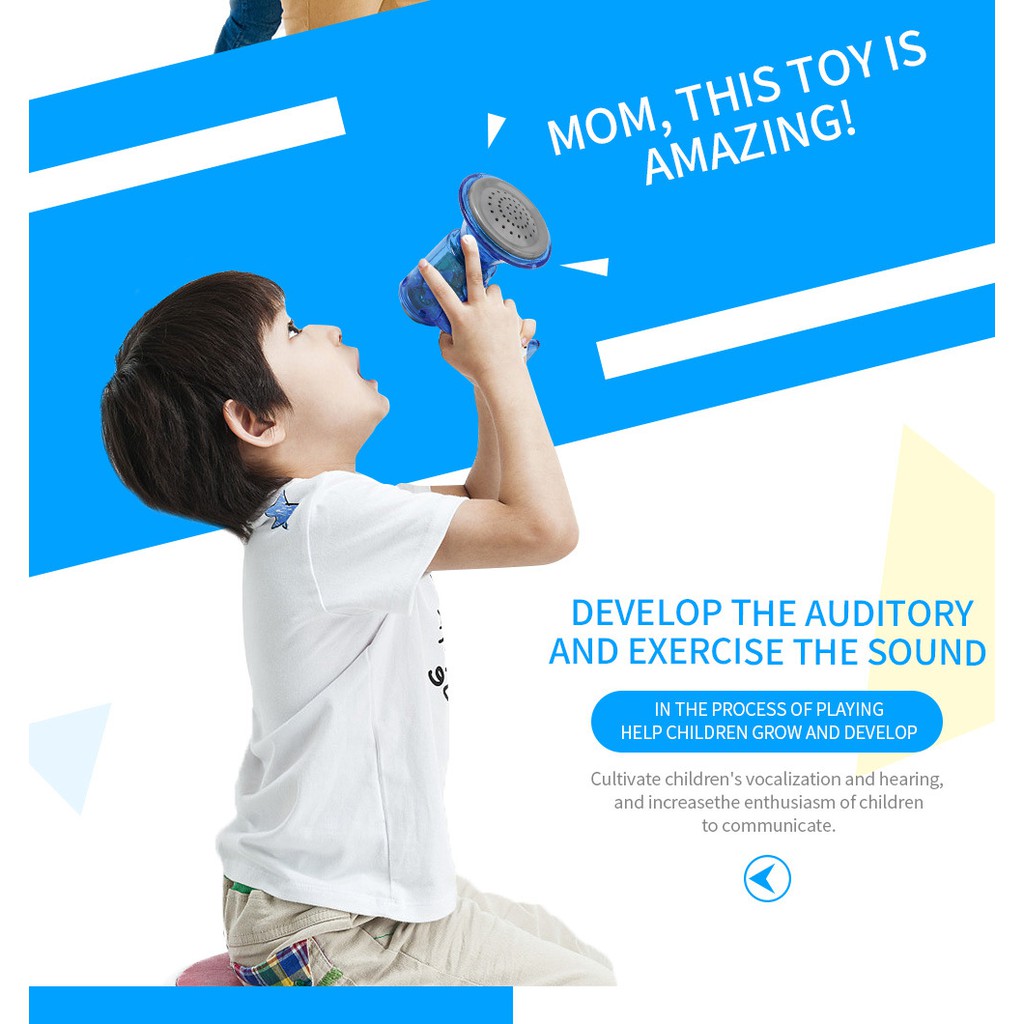 Loa Đồ Chơi Mini Bằng Nhựa Thay Đổi Giọng Nói Dành Cho Trẻ Em