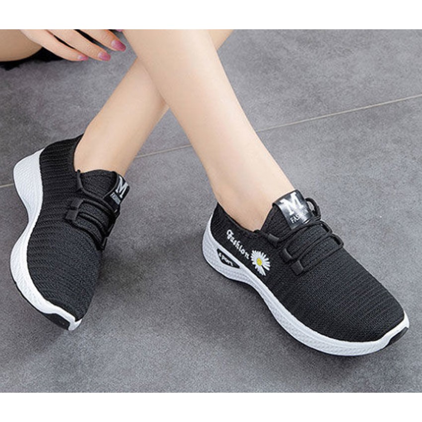 GIÀY NỮ, GIÀY SNEAKER THỂ THAO THỜI TRANG HOA CÚC GR 23