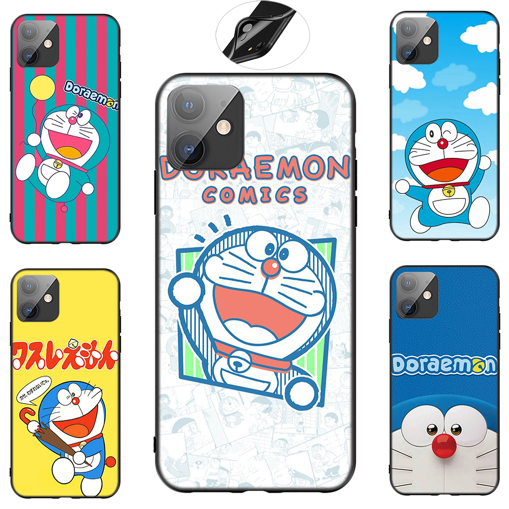 iPhone XR X Xs Max 7 8 6s 6 Plus 7+ 8+ 5 5s SE 2020 Casing Soft Case 40LU Doraemon Cartoon mobile phone case