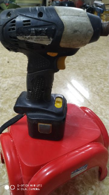 Máy bắn vít 12v,thân máy ngon bin đóng 5ah