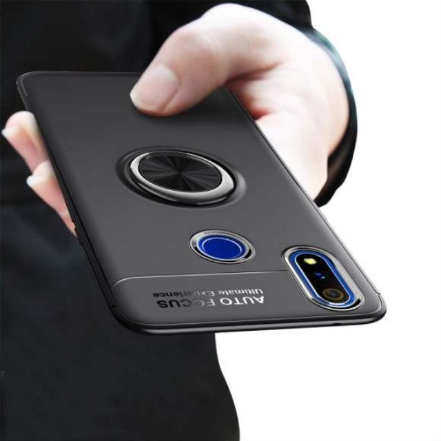 Ốp lưng Oppo Realme 3 Pro FREESHIP Từ 50k chống sốc giá đỡ kiêm nhẫn hút ô tô hiệu Auto Focus cao cấp