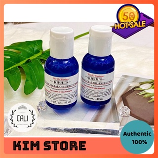 Nước hoa hồng 💖 freeship 💋 toner ultra-facial oil-free kiehl's toner cho da dầu 40ml chính hãng kim s