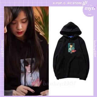 Áo Hoodie Dài Tay Nỉ Ấm Cheap Moment Jisoo- BlackPink Đủ Size Cực HOT