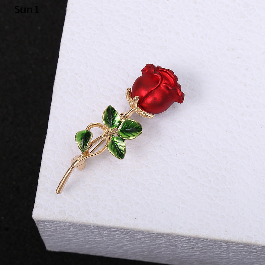 Trâm cài áo hình hoa hồng thanh lịch cho nữ tùy chọn kiểu dáng