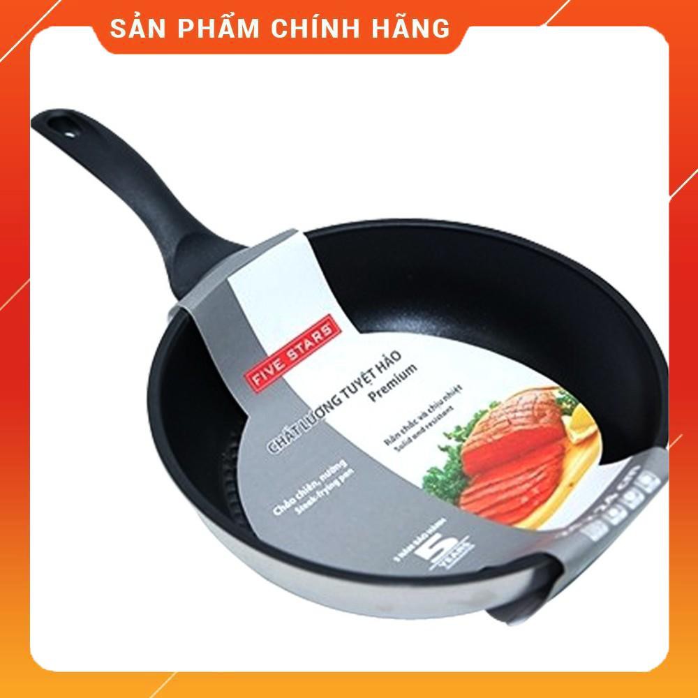 THAM RẺ THÌ ĐỪNG MUA Chảo CD inox 3 đáy Five Star 24cm dùng bếp từ