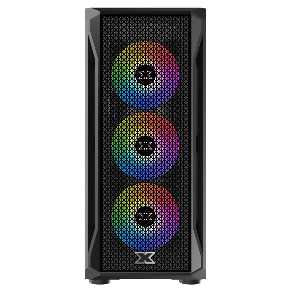 Case máy tính XIGMATEK GAMING X 3FX (EN46188) - GAMING ATX, KÈM 03 FAN XIGMATEK X20ARGB