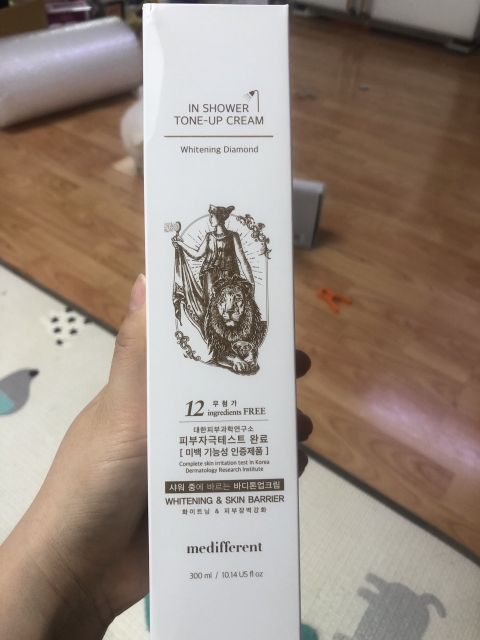 Sữa tắm tắm trắng Medifferent in shower tone up cream