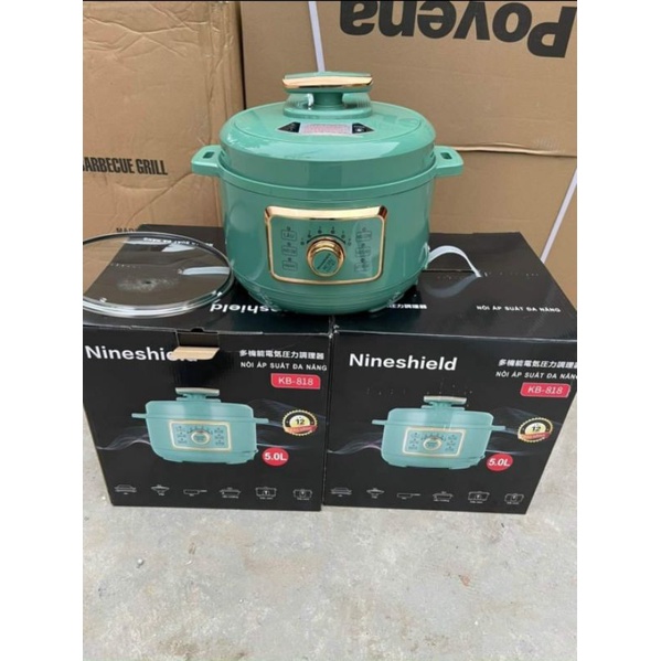 Nồi áp xuất đa năng Nineshield 4 lít, 5 lít. Hàng công ty. Bảo hành 1 năm