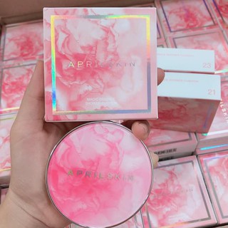 Phấn Nước April skin Magic Essence Shower Cushion SPF50/PA++++ 13g.