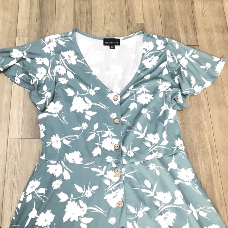 Đầm midi dáng xoè tay cánh tiên vnxk bigsize