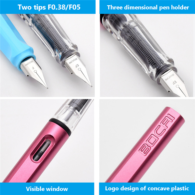 Bút mực OSSAYI ngòi 0.38mm tiện dụng