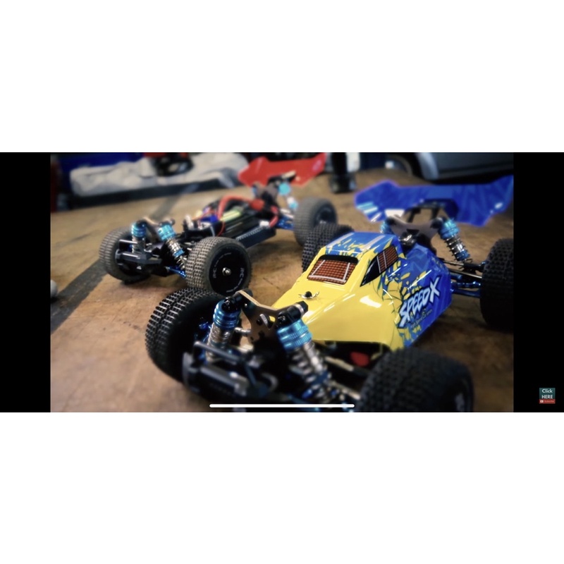 Xe điều khiển Buggy SpeedX Pro brushless 70km/h đã option full kim loại