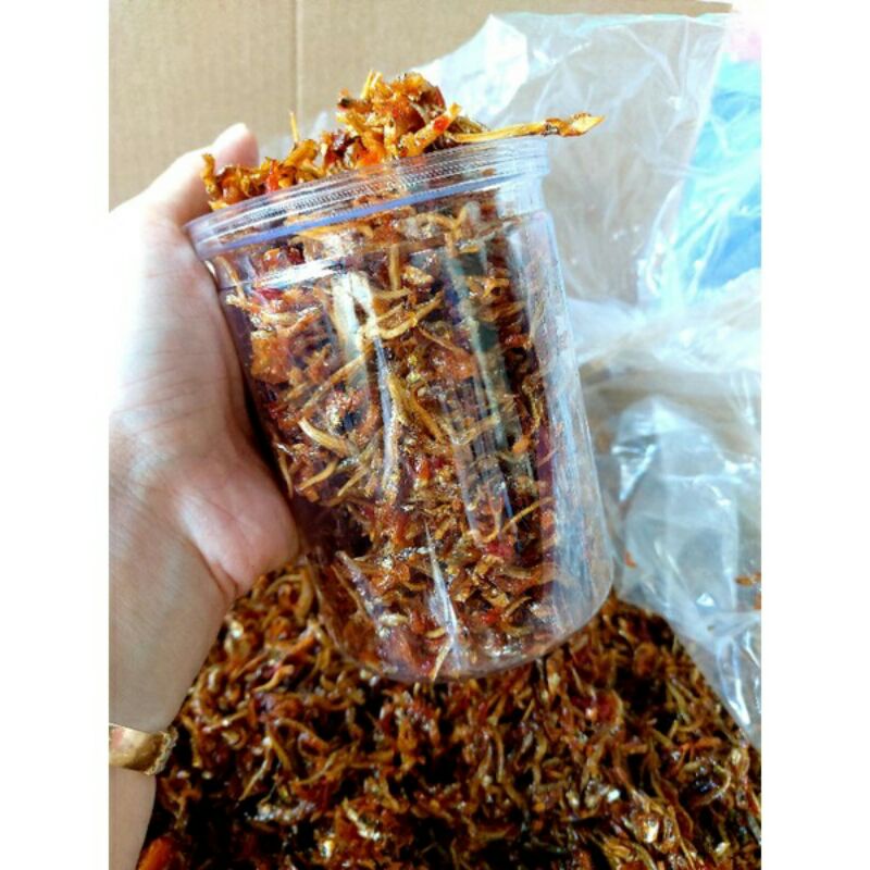 Khô cá cơm sữa rim tỏi ớt hủ 250g | BigBuy360 - bigbuy360.vn