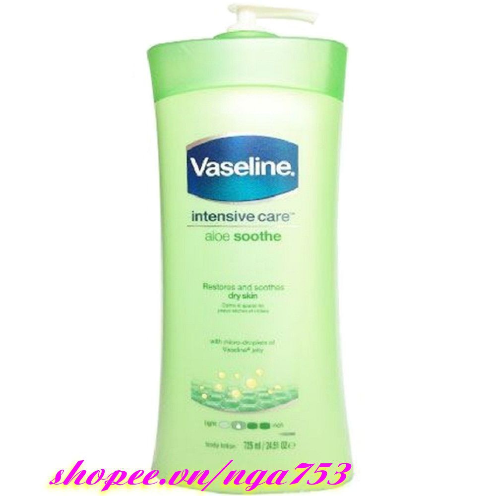 Sữa Dưỡng Thể Vaseline 725ml - Màu Xanh 100% Chính Hãng shop 99K cung cấp và bảo trợ.