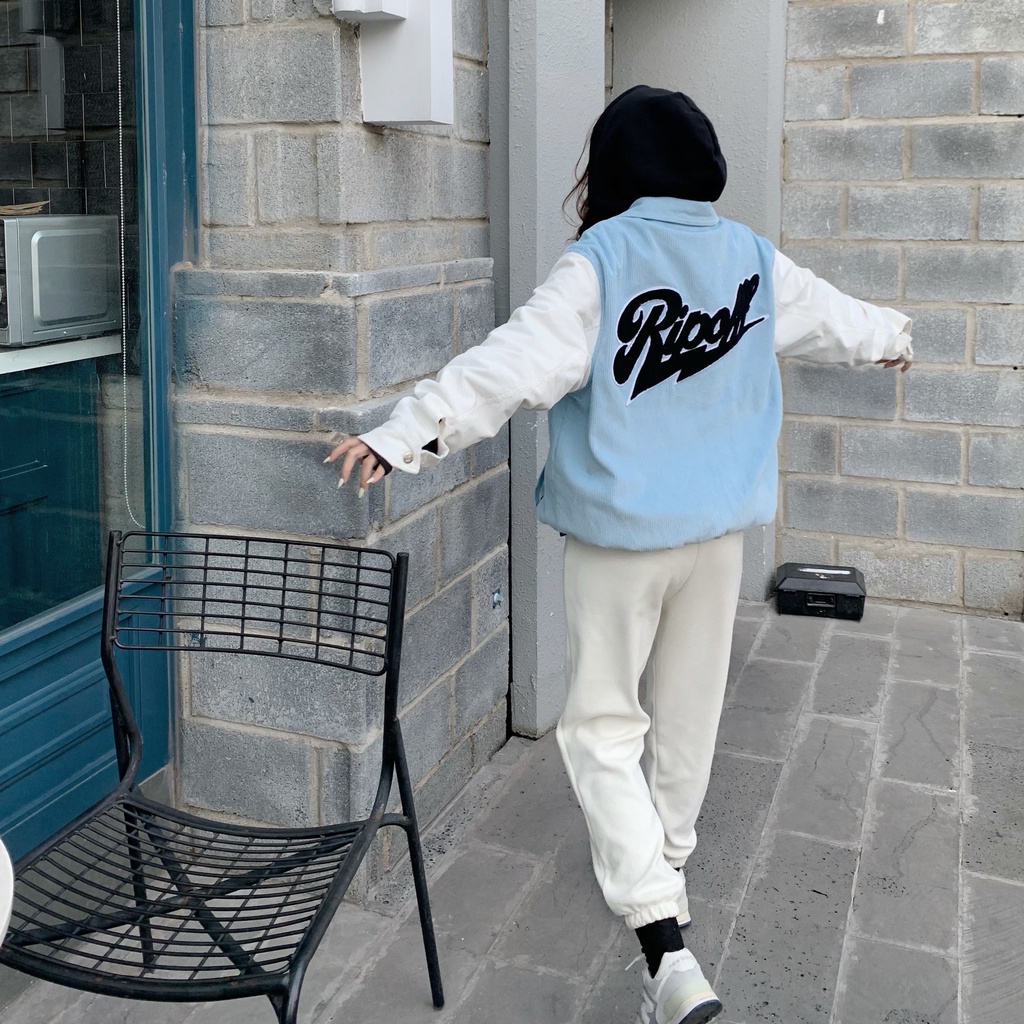 Áo khoác RIPOFFF Corduroy Jacket 1.0 - Light Blue