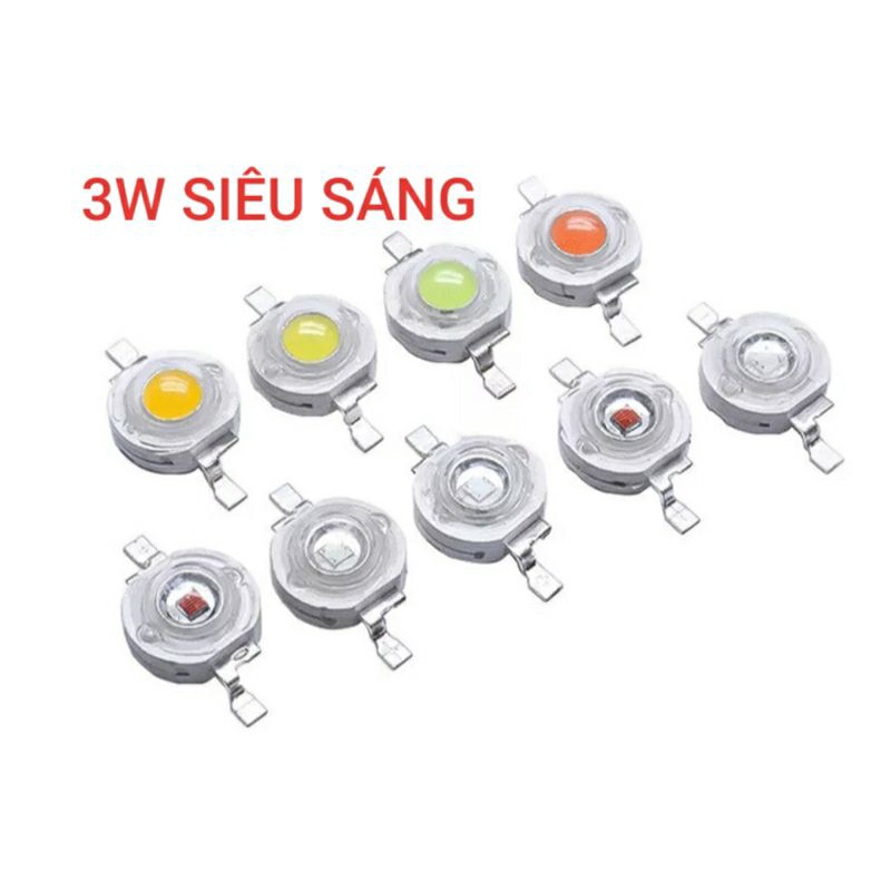 1 BÓNG LED 3W SIÊU SÁNG