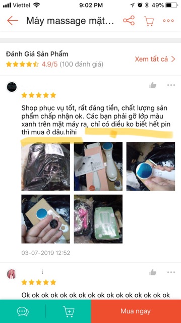 [MẪU 2021]Máy massage mặt bằng ion dưỡng trắng da tự nhiên -Mẫu mới dễ thay pin | BigBuy360 - bigbuy360.vn