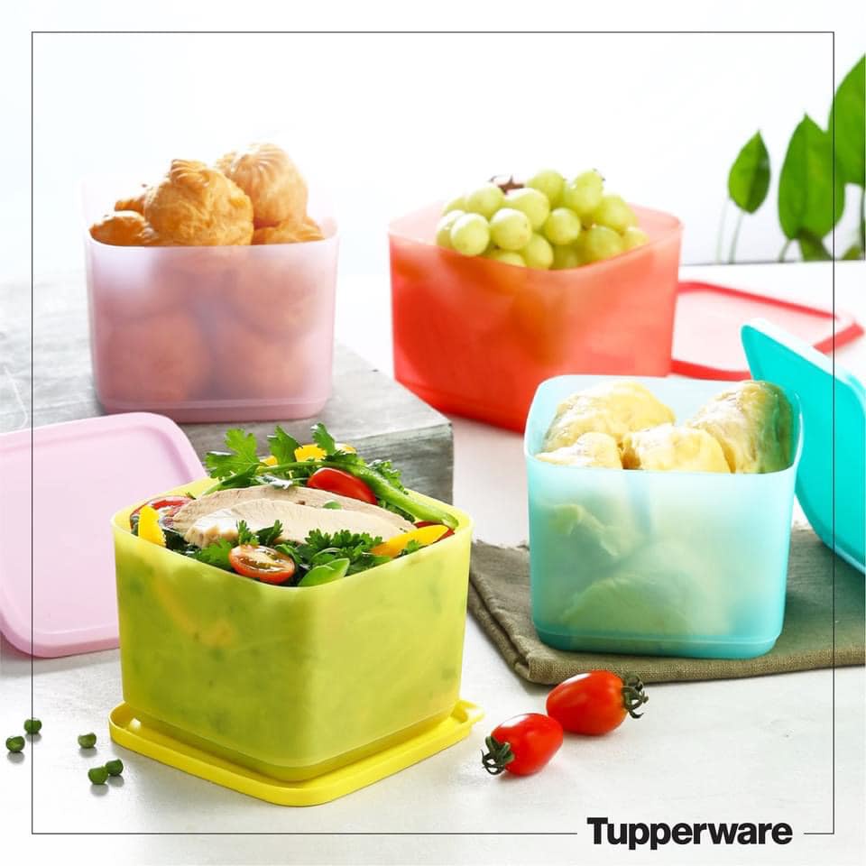 Hộp trữ mát Medium Square Round dung tích 1 lit