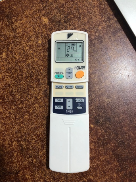 Remote Máy Lạnh Daikin Inverter 1 Nút - Điều Khiển Từ Xa Máy Lạnh Daikin Inverter 1 Nút - Điều Khiển Điều Hòa Daikin