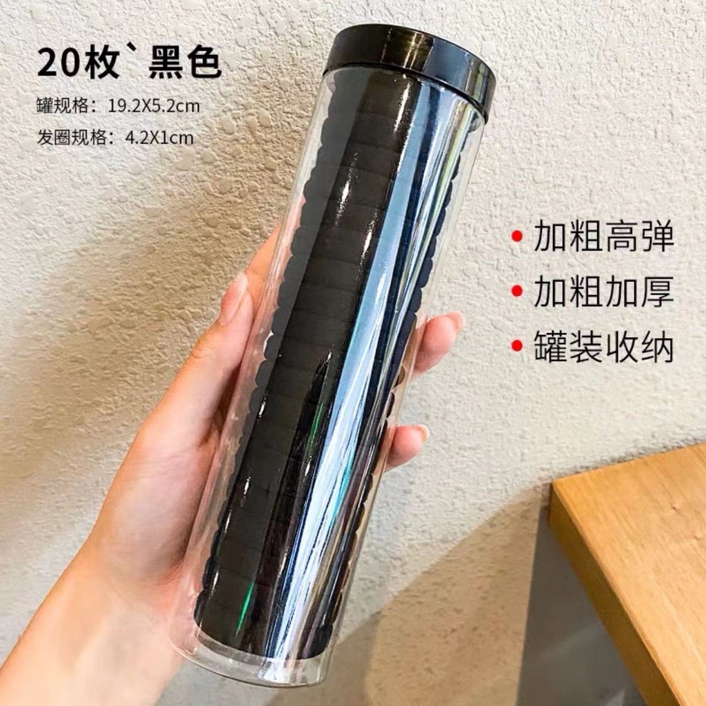 Set 20 Dây Chun Buộc Tóc Co Giãn