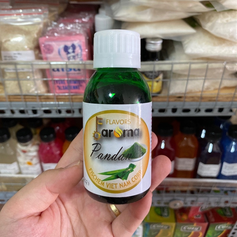 Hương lá dứa có màu Faroma 100g