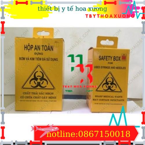 Hộp An Toàn Đựng Bơm Và Kim Tiêm Đã Sử Dụng