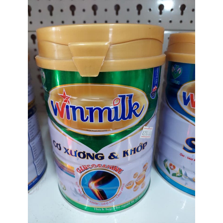Sữa bột WINMILK CƠ XƯƠNG KHỚP 900gr: dinh dưỡng chuyên biệt cho người bị bệnh cơ - xương - khớp