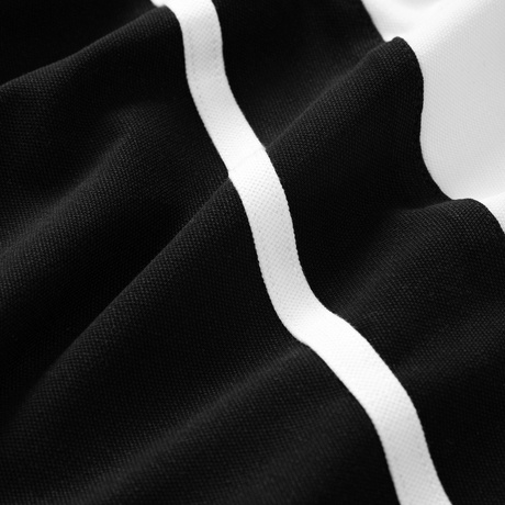 Áo Thun polo Nam Tay Ngắn KSM Store có cổ vải Cotton dày mịn Rẻ Đẹp Đen Phối Trắng PL719