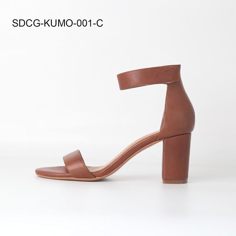 Sandal cao gót da thật Kumo kiểu dáng basic hottrend 2020 giá rẻ