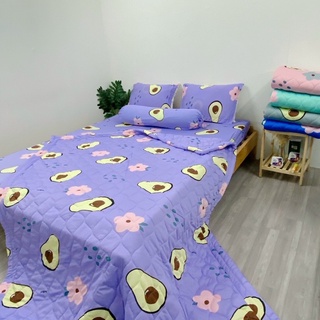 Set 5 món chăn drap áo gối thun lạnh hàn quốc