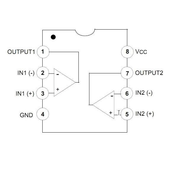 [3 CON] IC LM2903 SOP-8 (SMD Dán) (2903)