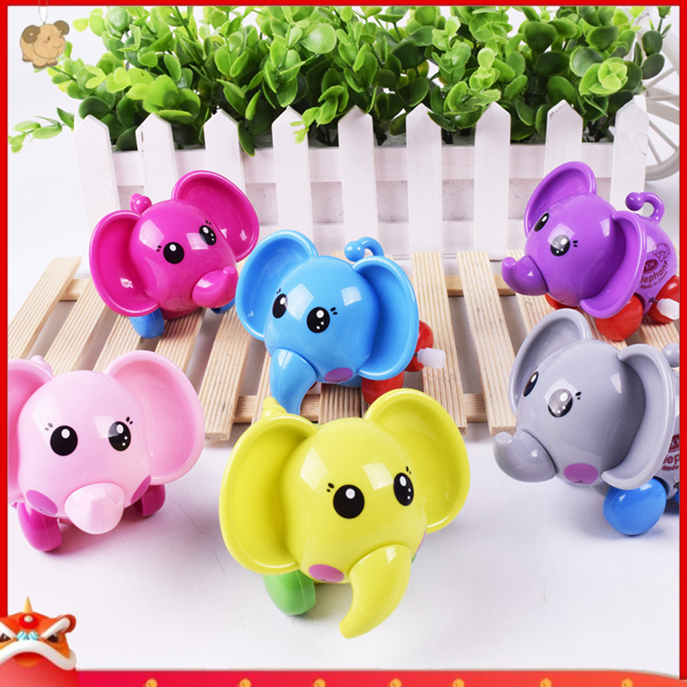 Đồ chơi chú voi hoạt hình lên dây cót cho bé