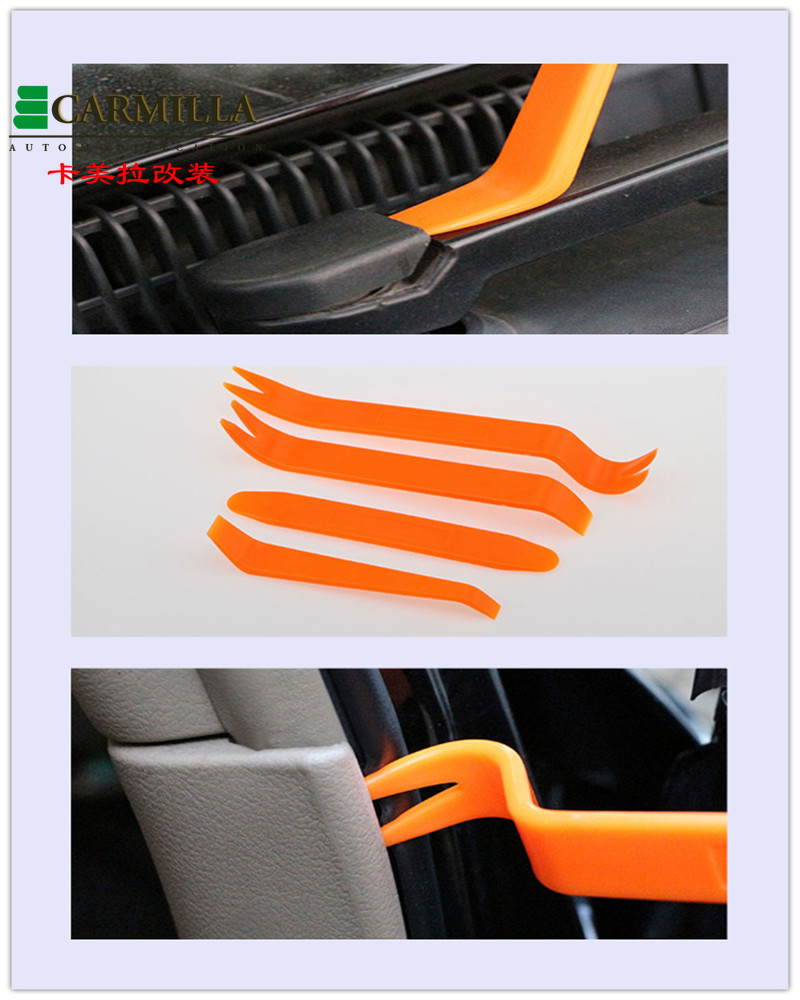 Bộ 4 Dụng Cụ Sửa Chữa Bảng Điều Khiển Radio Xe Hơi Cho Ford Everest Ranger F150 Ecosport