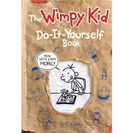 Truyện Ngoại văn Tiếng Anh: Diary Of A Wimpy Kid: Do-It-Yourself - Bìa mềm, nhập khẩu UK, mới 100%