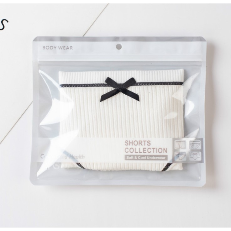 Set 10 quần Quần Lót Nữ Cotton Muji đính nơ M02 💝FREESHIP 50K | BigBuy360 - bigbuy360.vn