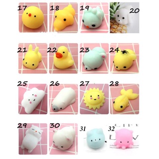 Thú mochi xả streess(được chọn mẫu)