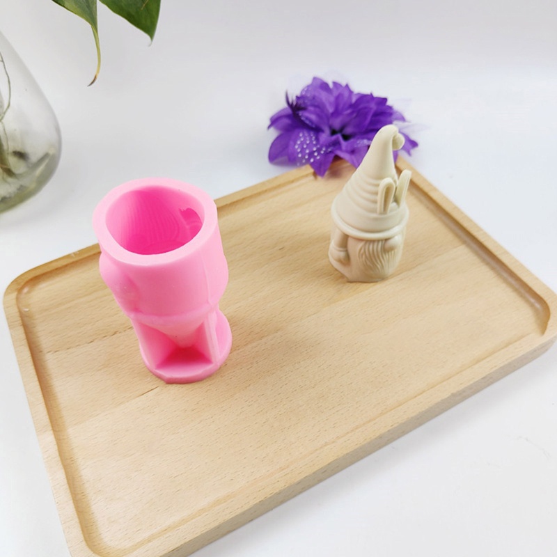 Khuôn Silicone Làm Bánh Hình Ông Già Noel 3D