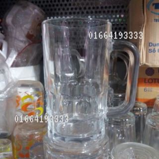 Cốc Thủy Tinh Có Quai 350ml 1 chiếc