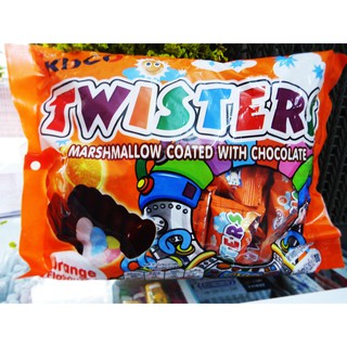 Kẹo Twister Marshmallow nhân cam - 144g