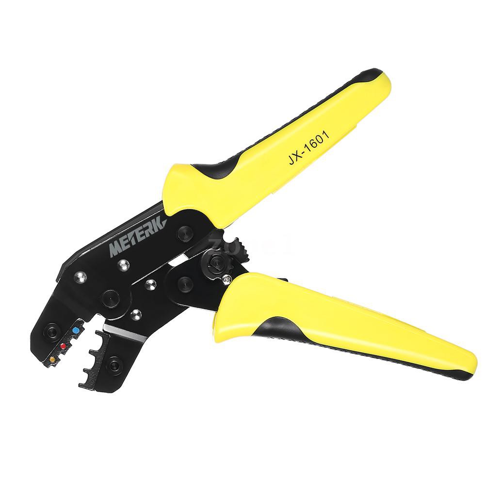 zone1 Meterk Professional 4 In 1 Wire Crimpers Engineering Ratcheting Terminal Crimping Pliers Bootlace Ferrule Crimper