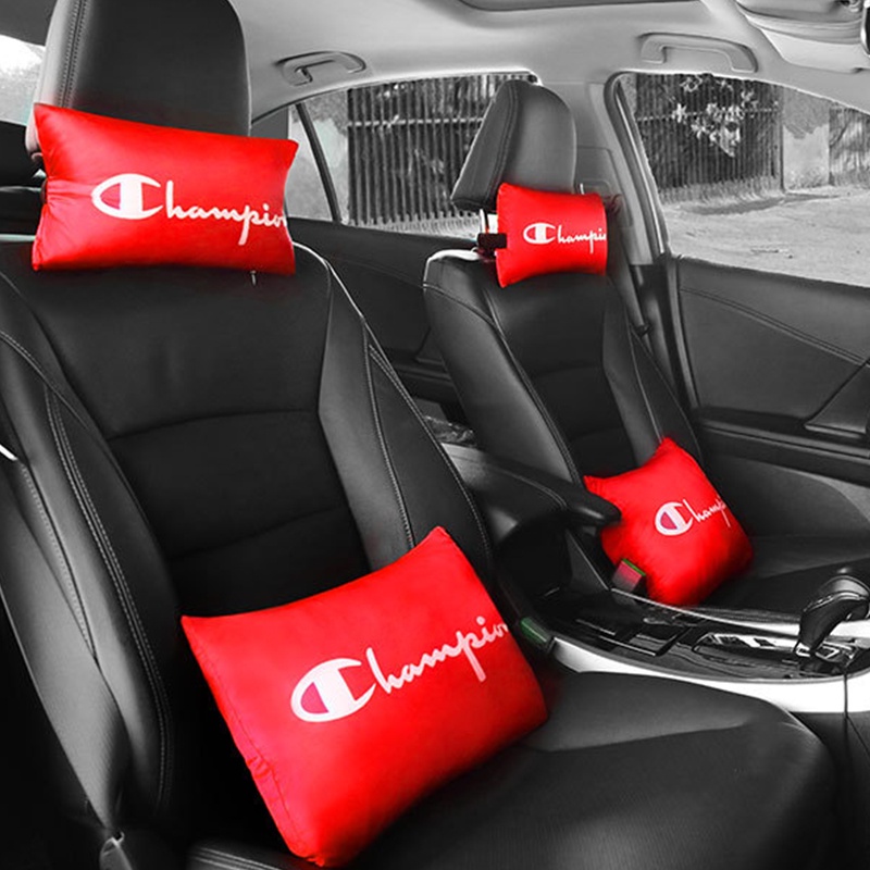 1 Gối Tựa Lưng In Chữ Supreme Champion Dùng Cho Ghế Ngồi Xe Hơi