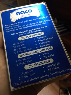 THUỐC TẨY TÓC NACO BLEACH