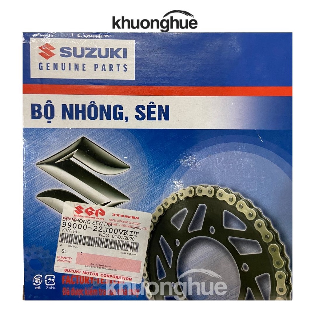 Bộ Nhông Sên Viva FI Chính Hãng Suzuki