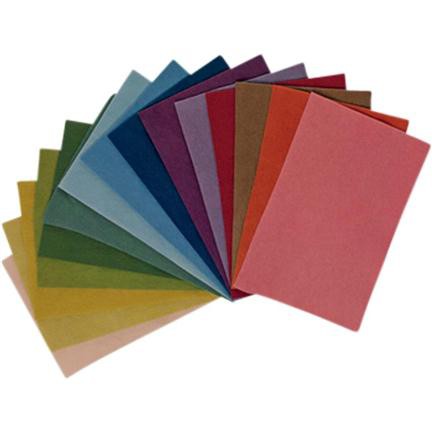 Vải dạ nỉ 100% lông cừu hữu cơ cao cấp Bioland thương hiệu Filges - Miếng 20x30cm