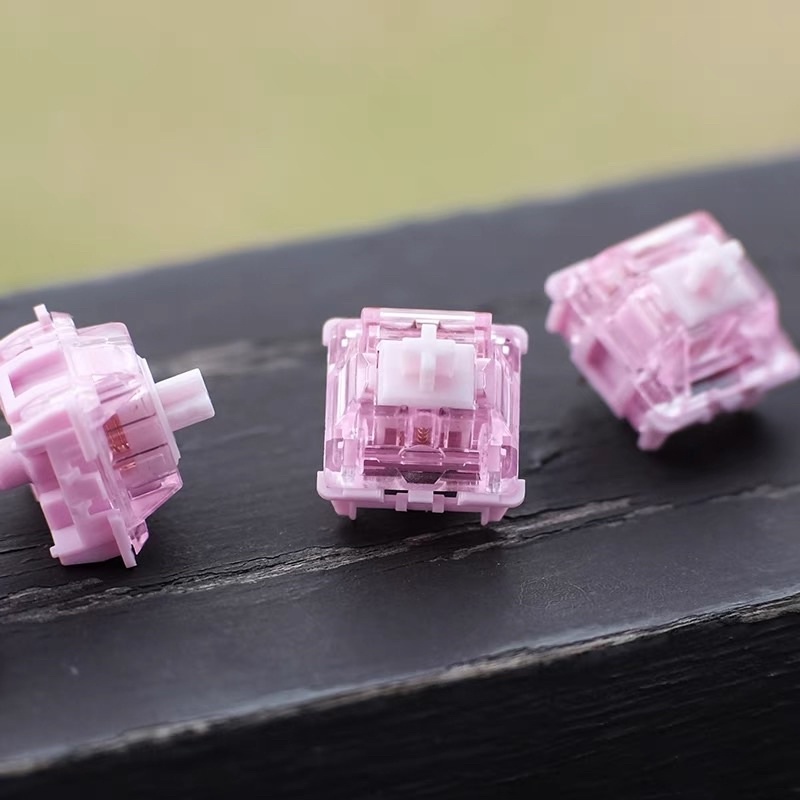 JWK PINK JADE linear ICE JADE tactile Switch Công Tắc Bàn Phím Cơ Jwk Switch - Polabe Store