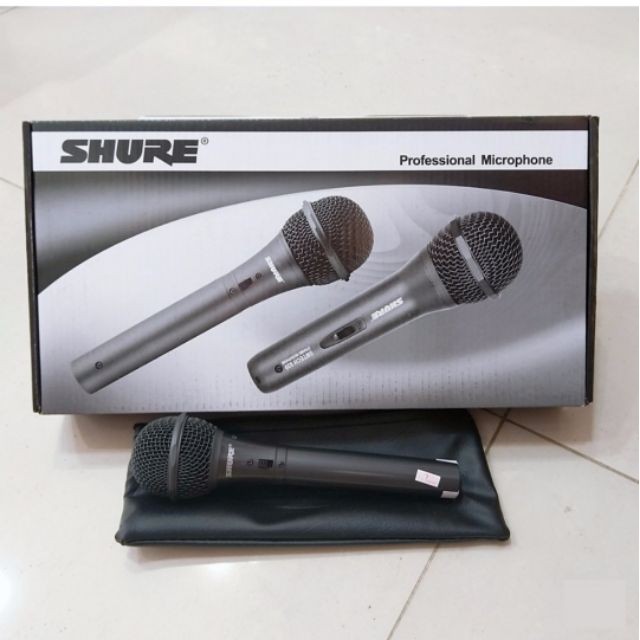 Micro hát karaoke có dây Shure 939, shure 959 dây dài 6m Mic hát hay cho gia đình